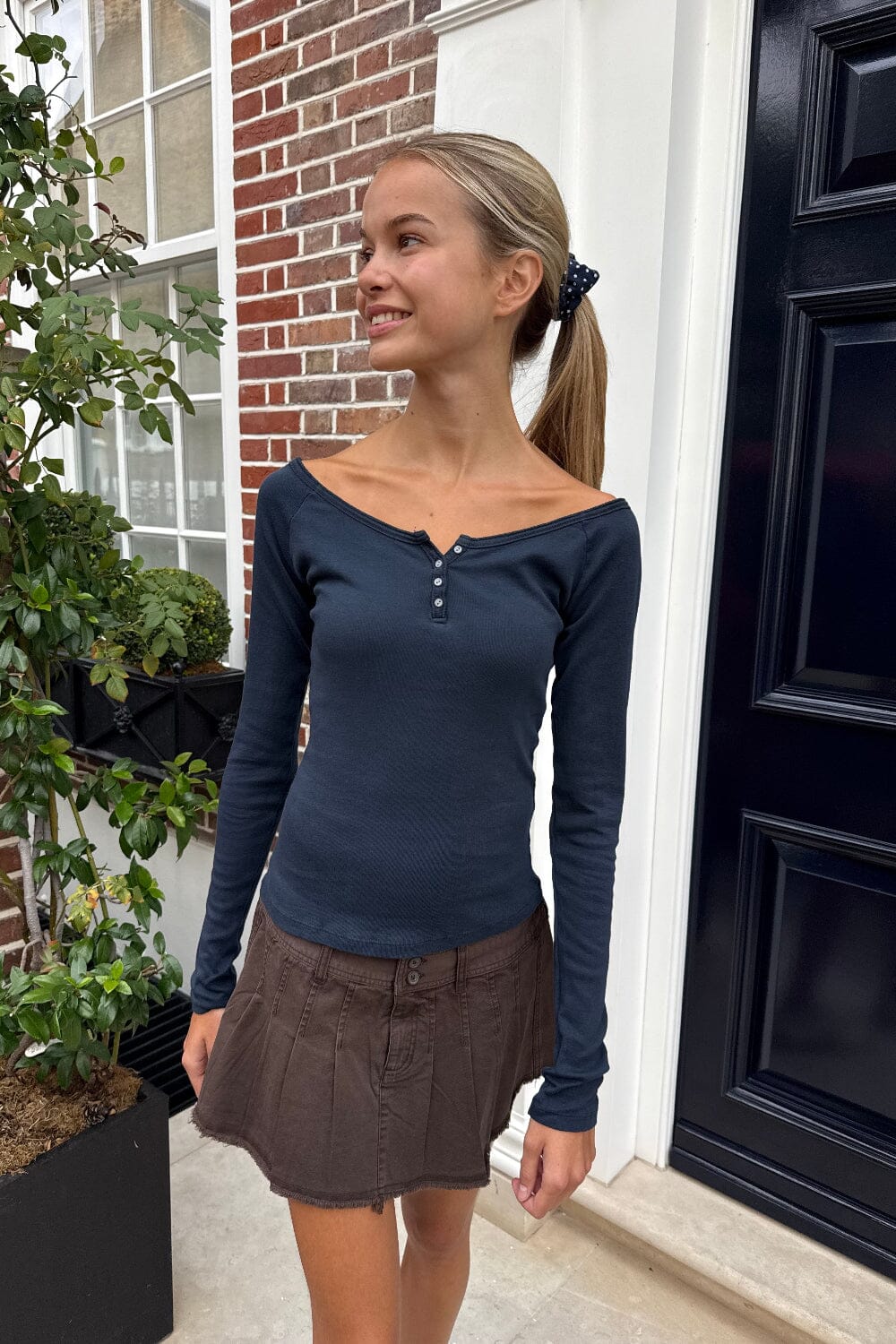 Zelly Top | Dark Navy Blue / XS/S