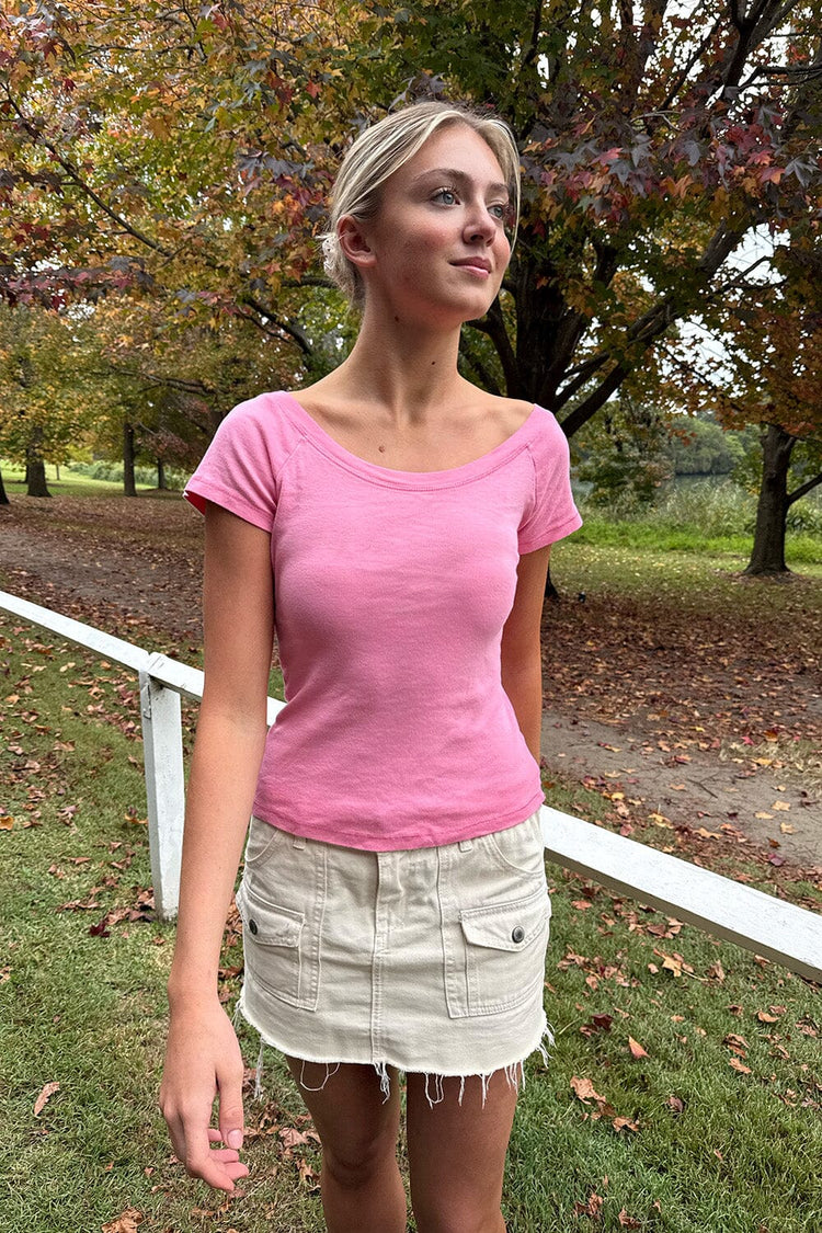 Ginny Top | Bubblegum Pink / XS/S