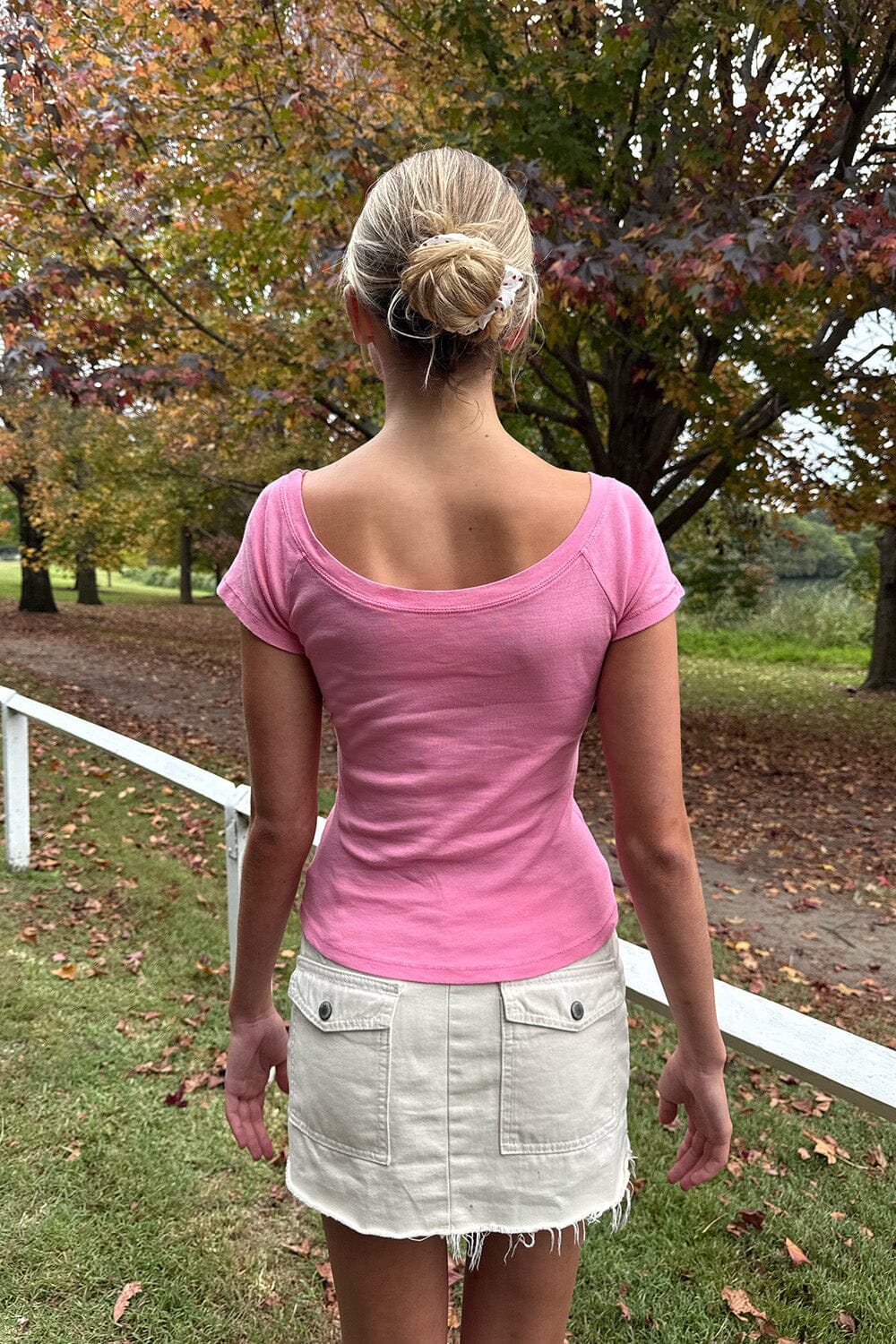 Ginny Top | Bubblegum Pink / XS/S