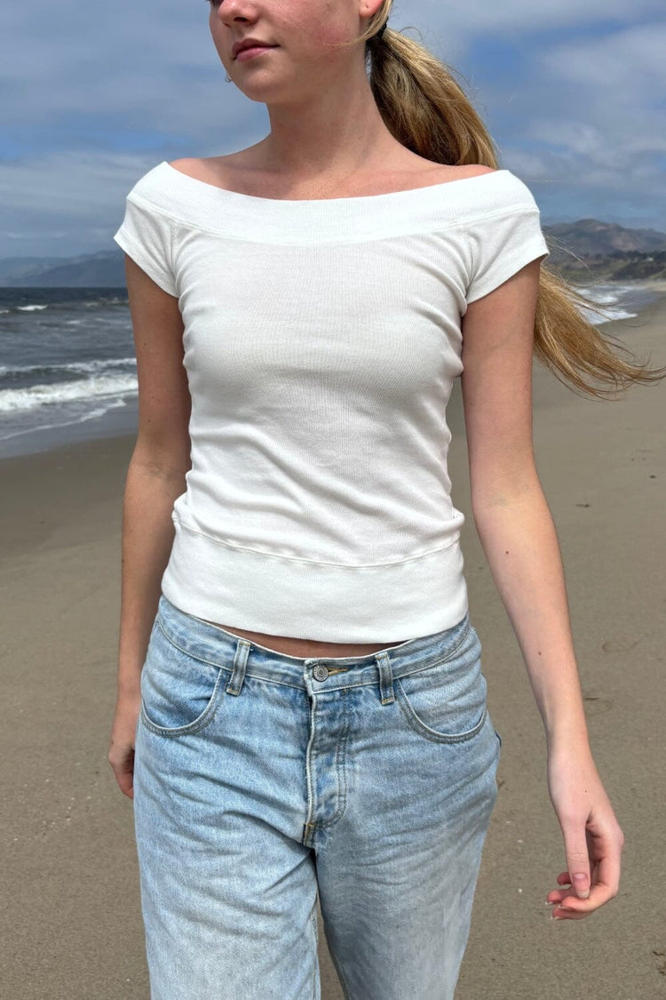 Ginny Top | White / XS/S