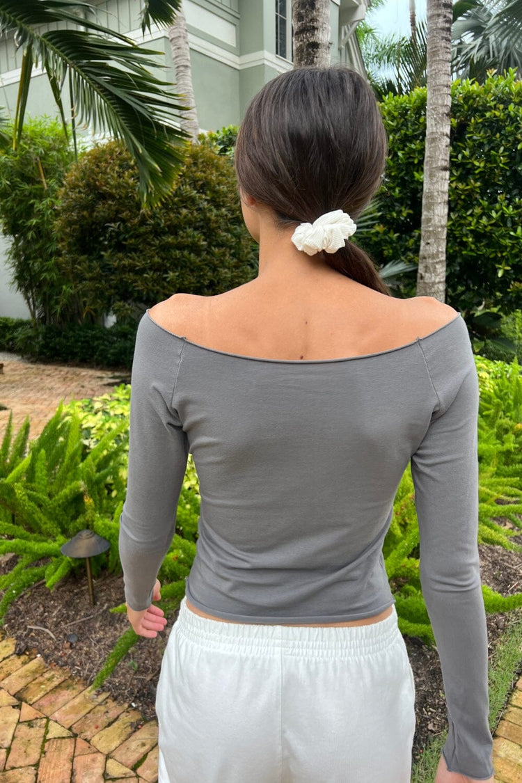 Bonnie Top | Dark Grey / S