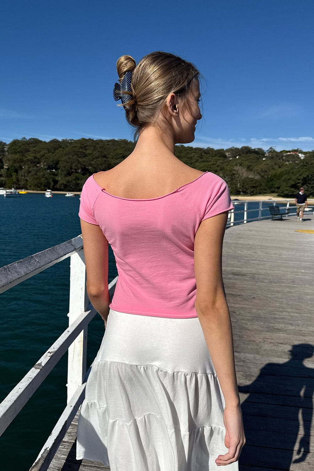 Bonnie Top | Bubblegum Pink / XS/S