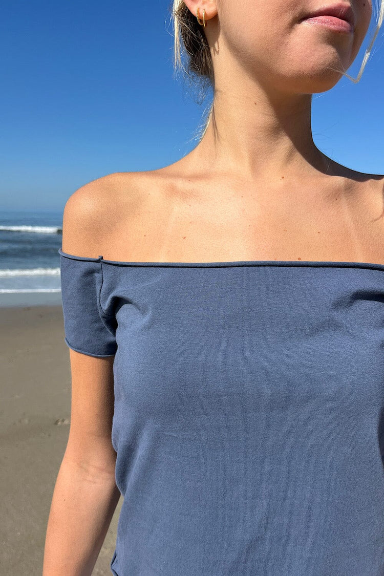 Bonnie Top | Faded Blue / XS/S