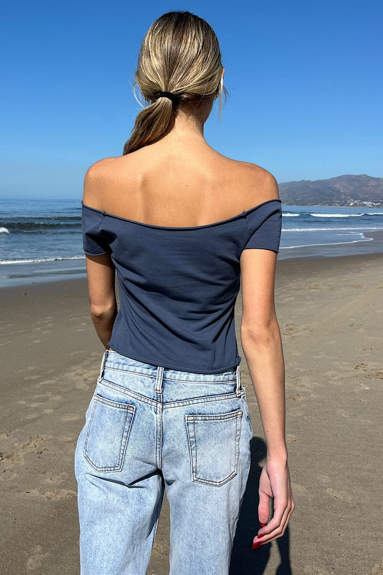 Bonnie Top | Faded Blue / XS/S