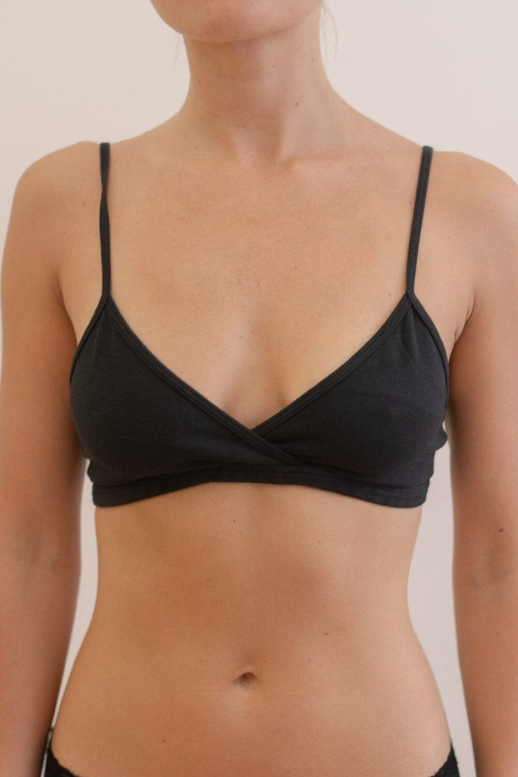 Polina Bra Top | Black / XS/S