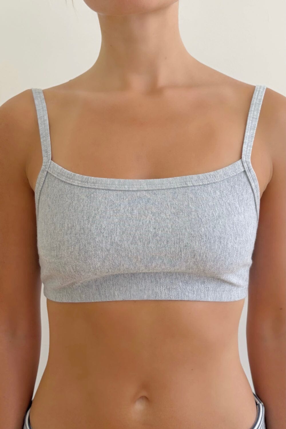 Isla Tank Top | Light Heather Grey / XS/S