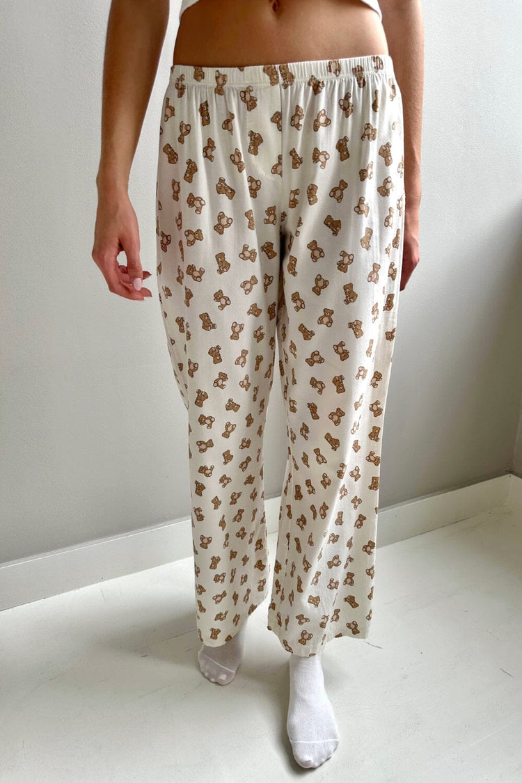 Kiera Teddy Bear Pants | teddy / XS/S