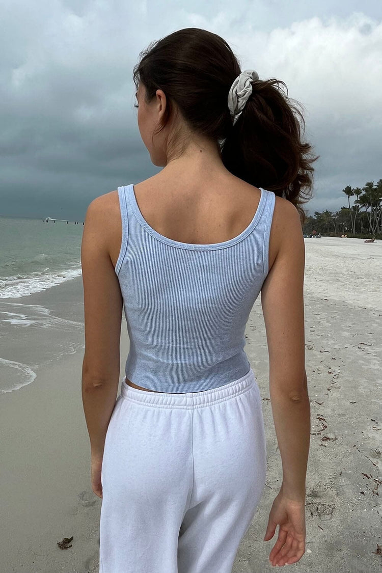 Brandy Melville White Tank Cropped Top - $16 (36% Off Retail) - From Emilie