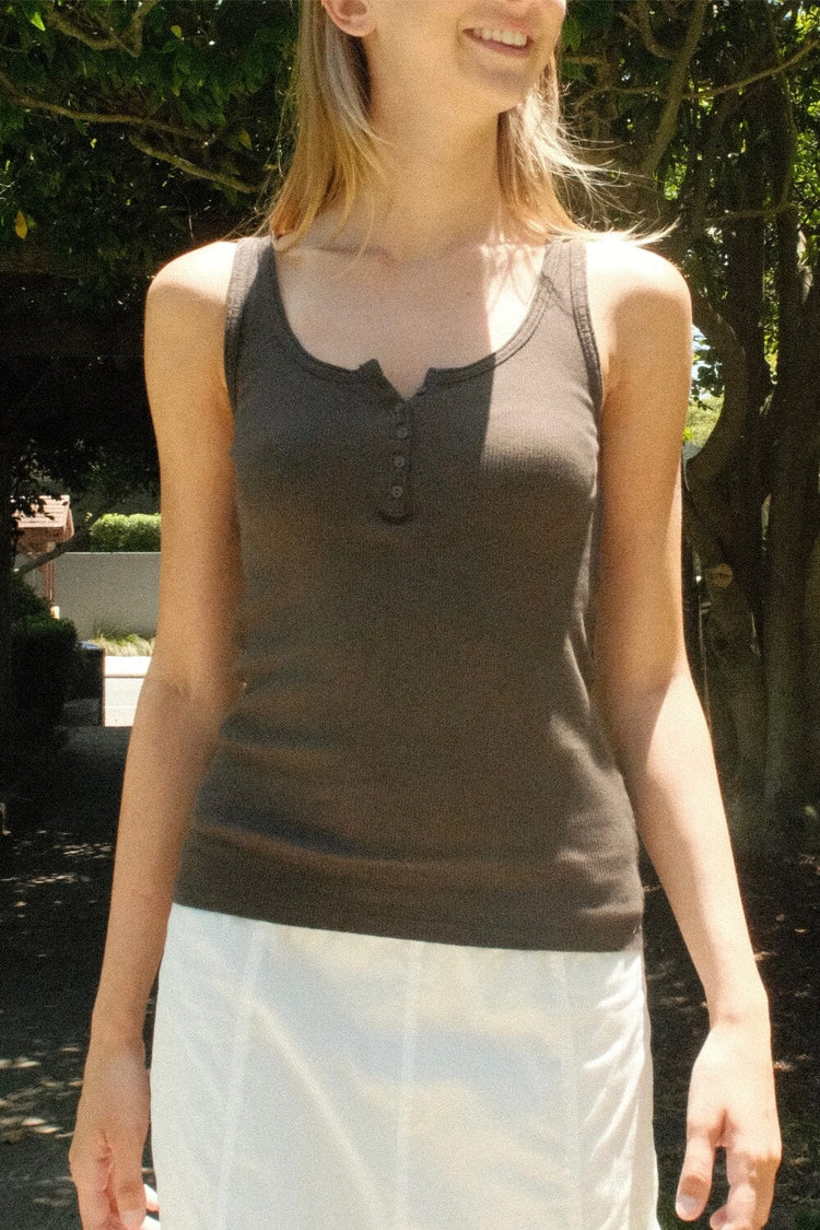 Celia Tank | Mocha / XS/S