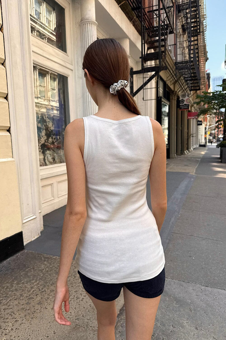 Celia Tank | White / XS/S