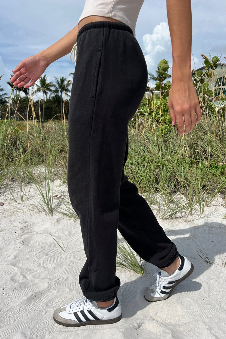 Rosa Tie Sweatpants | Black / S