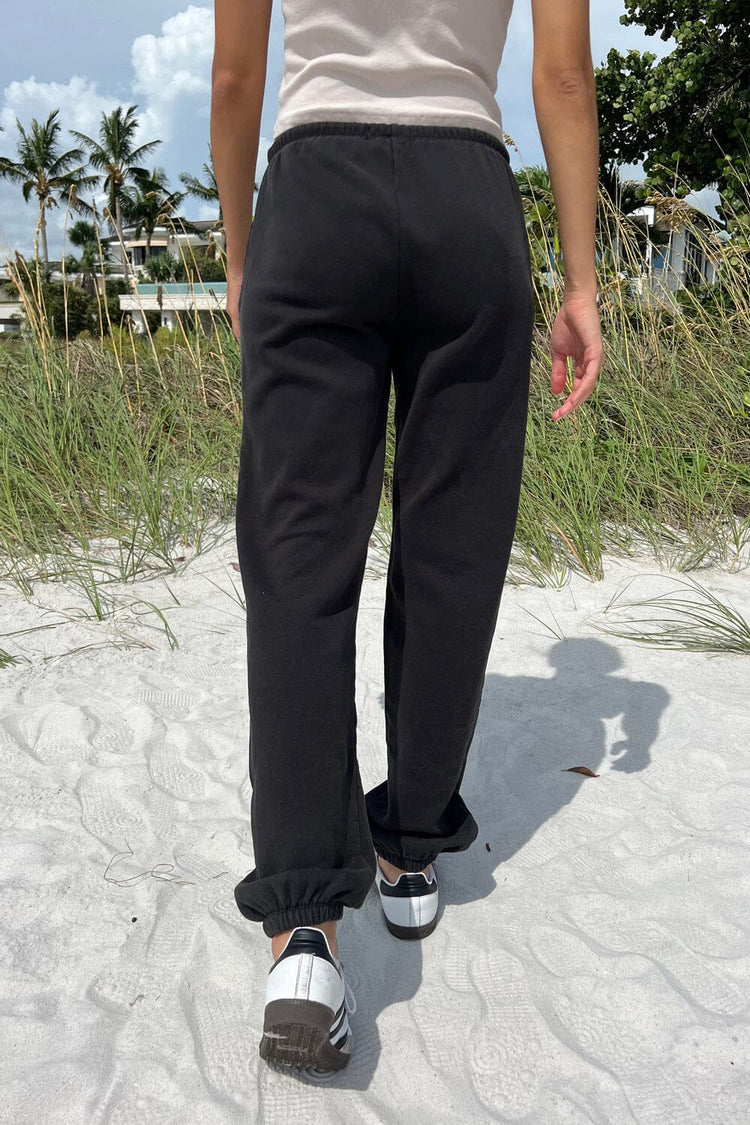 Rosa Tie Sweatpants | Black / S