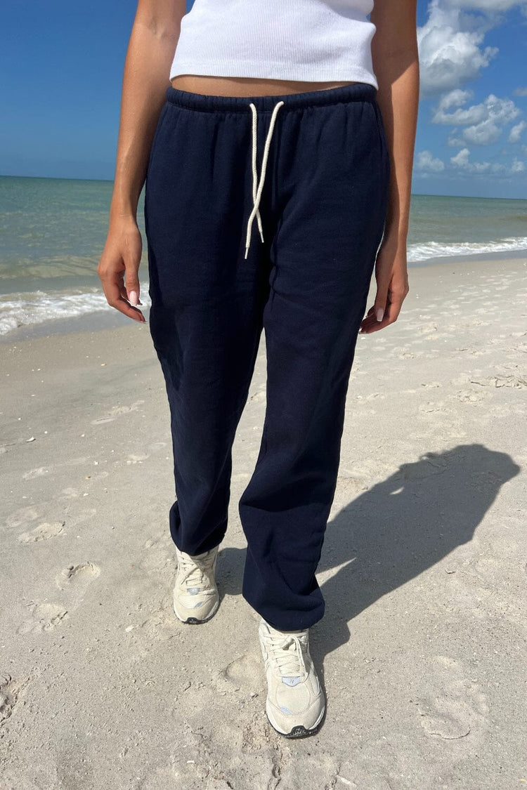 Rosa Tie Sweatpants | Classic Navy / S