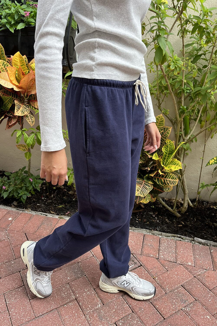 Rosa Tie Sweatpants | Classic Navy / S
