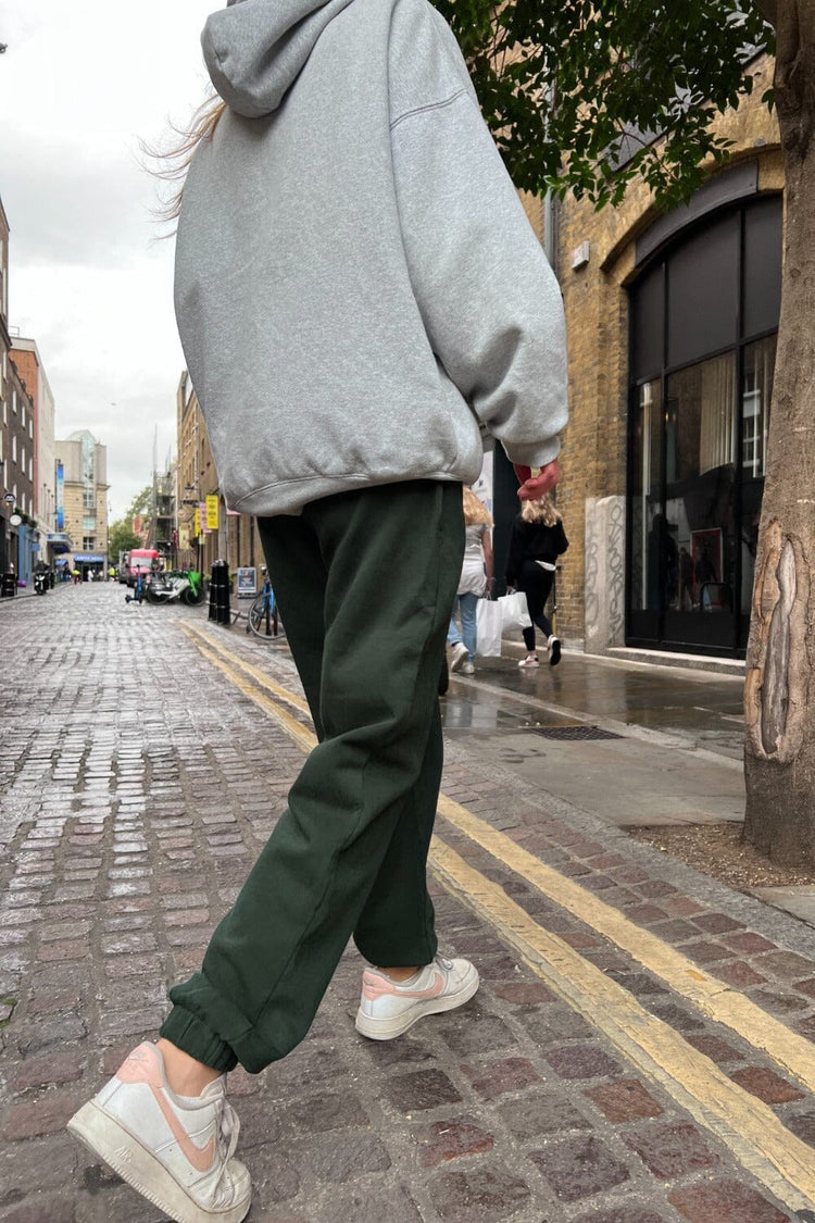 Rosa Sweatpants | Dark Green / S/M