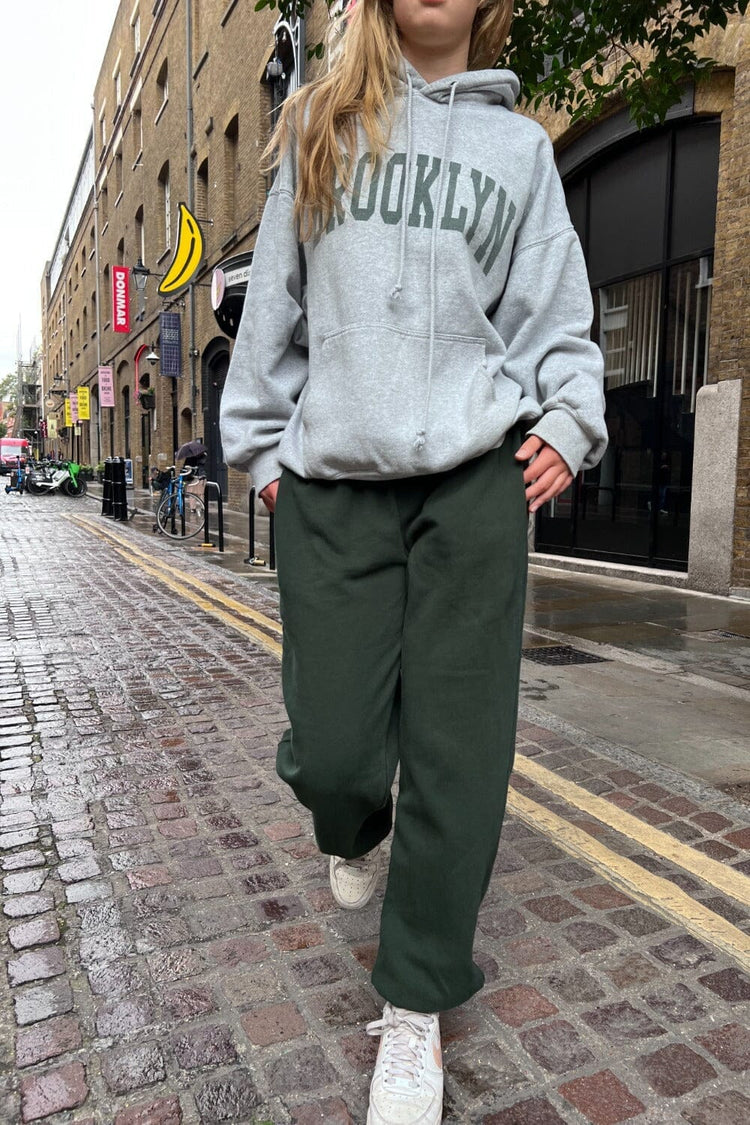 Rosa Sweatpants | Dark Green / S/M