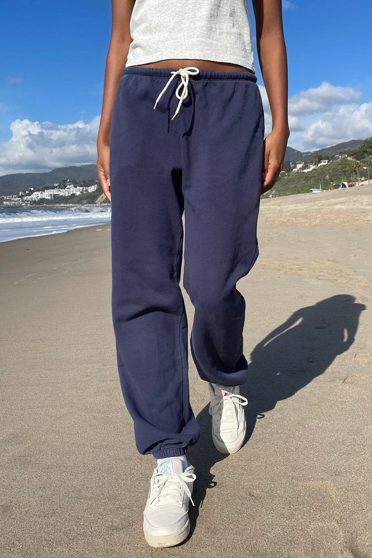 Rosa Tie Sweatpants | Classic Navy / S