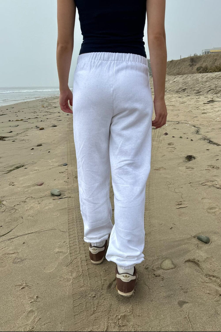 Rosa Sweatpants | White Heather / S/M