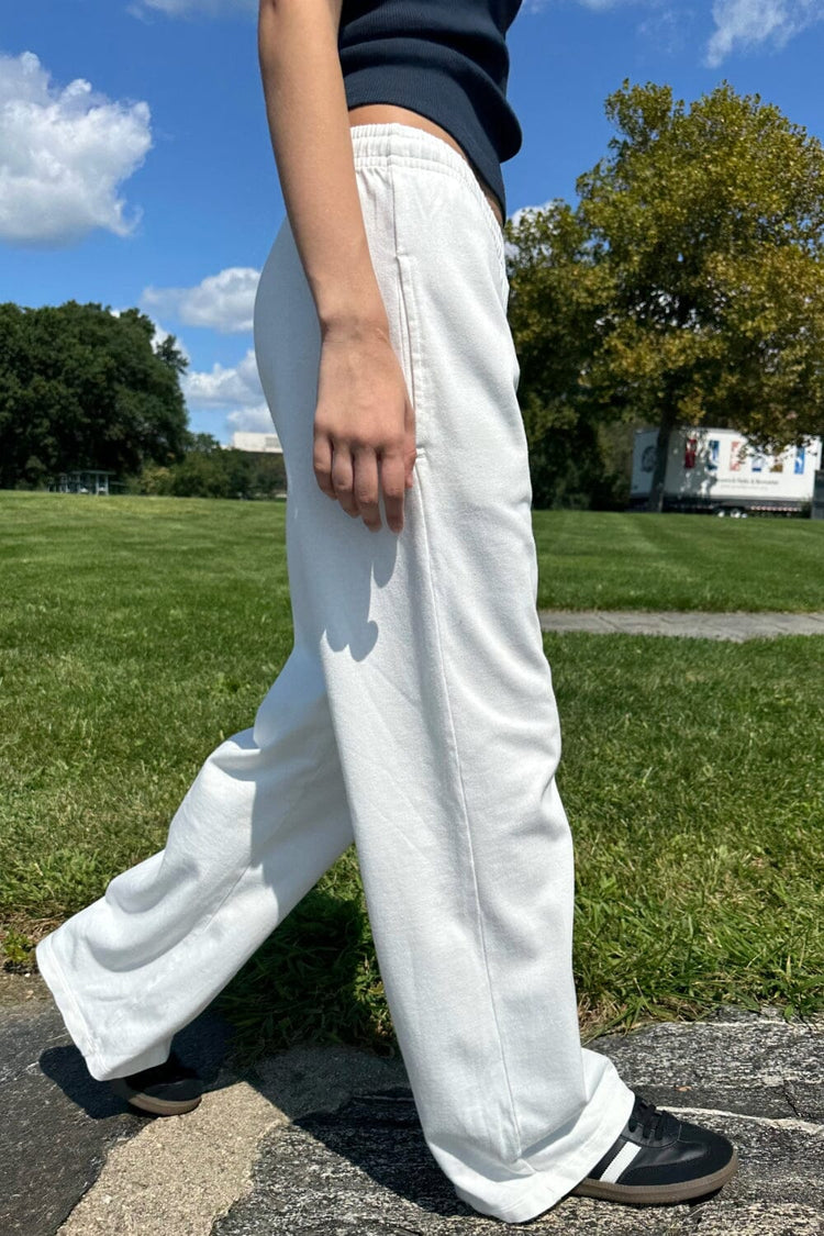 Anastasia Sweatpants | White / S/M