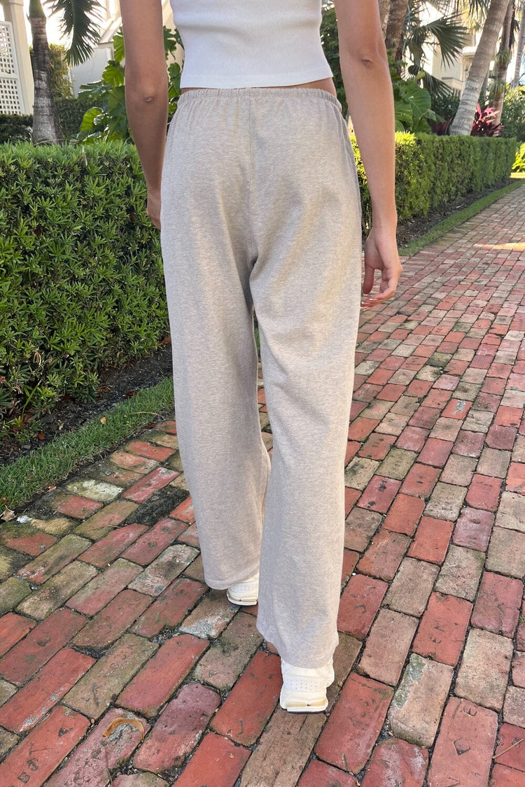 Autumn Tie Sweatpants | Beige / XS/S