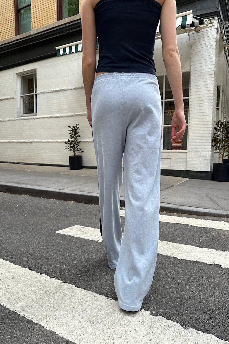 Anastasia Side Stripe Sweatpants | Light Sky Blue / S/M