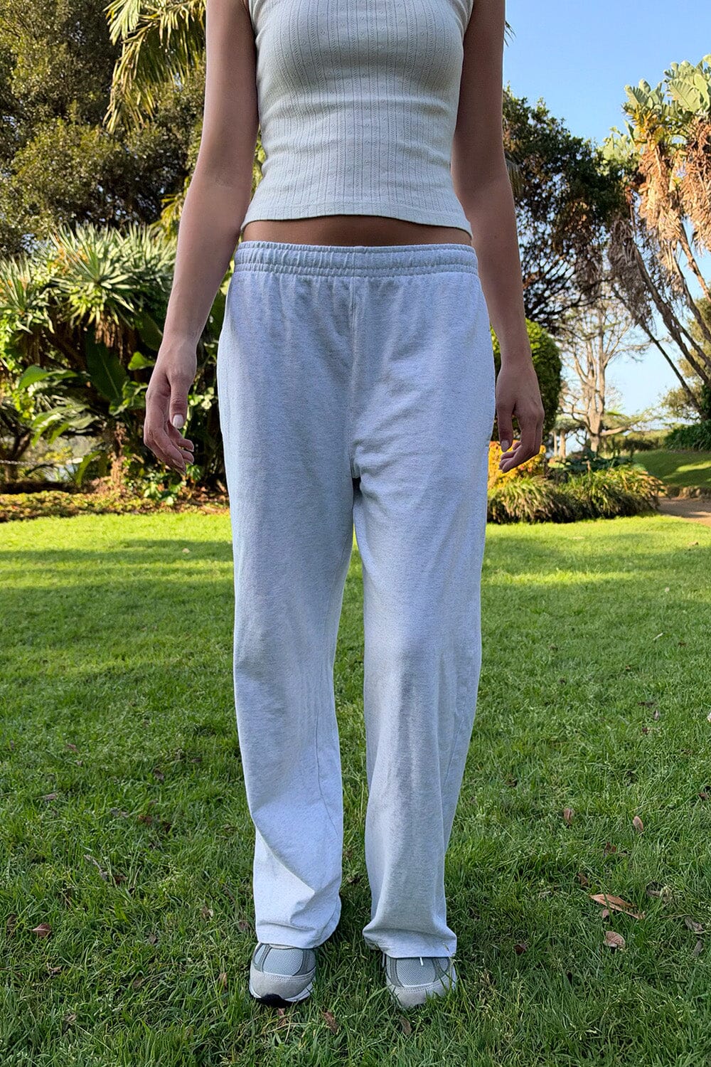 Anastasia Sweatpants | Silver Grey / S/M