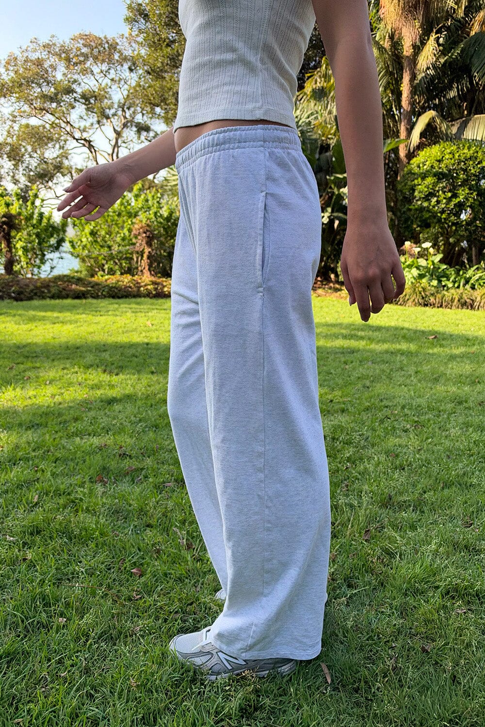 Anastasia Sweatpants | Silver Grey / S/M
