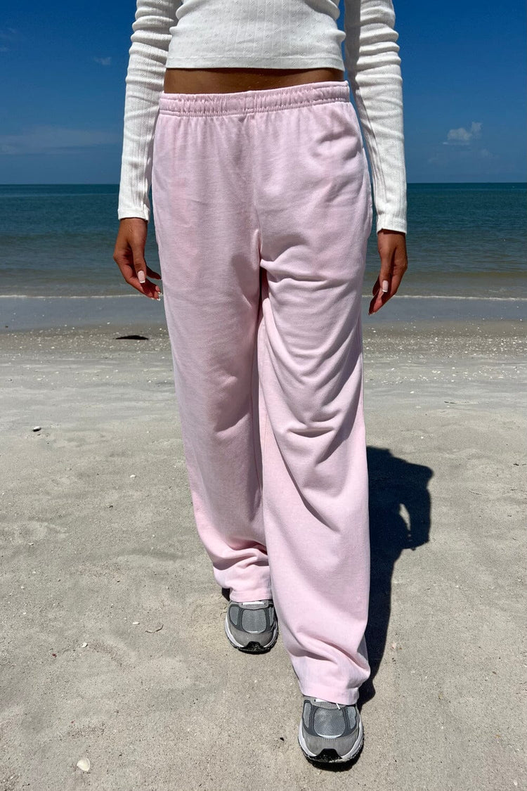 Anastasia Tie Sweatpants | Pink / XS/S