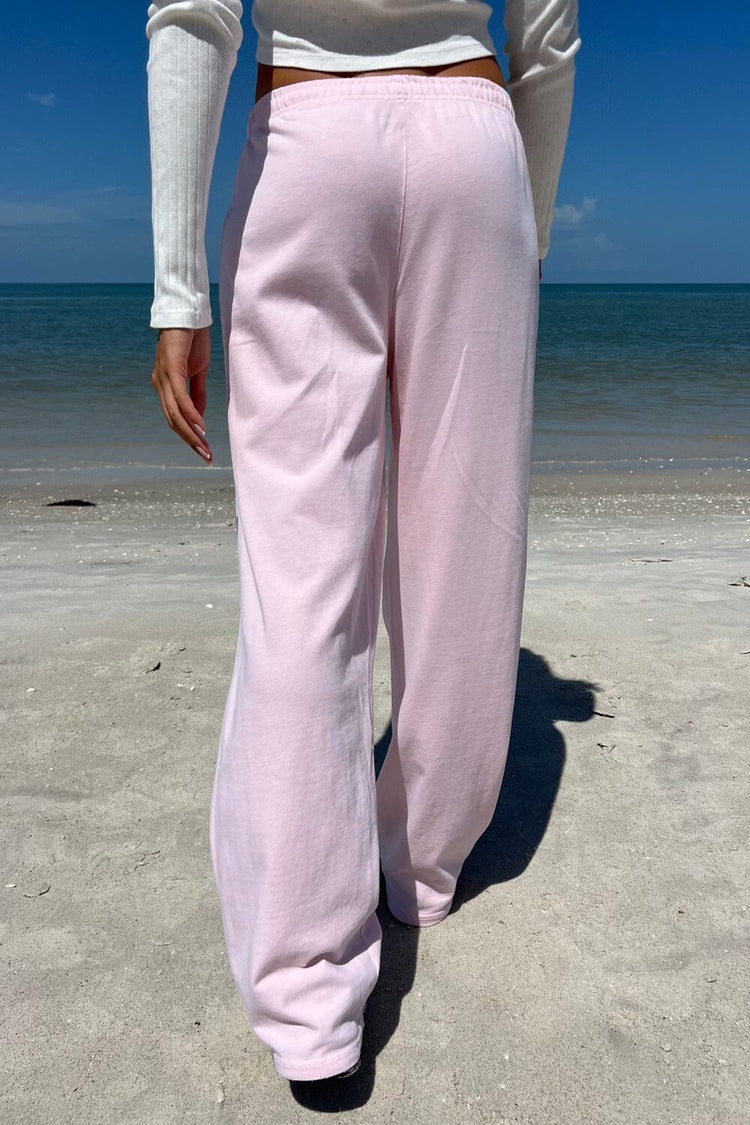 Anastasia Tie Sweatpants | Pink / XS/S