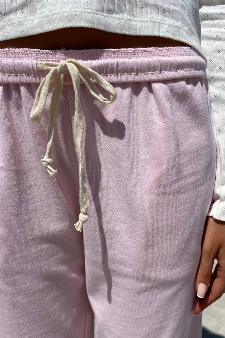 Anastasia Tie Sweatpants | Pink / XS/S