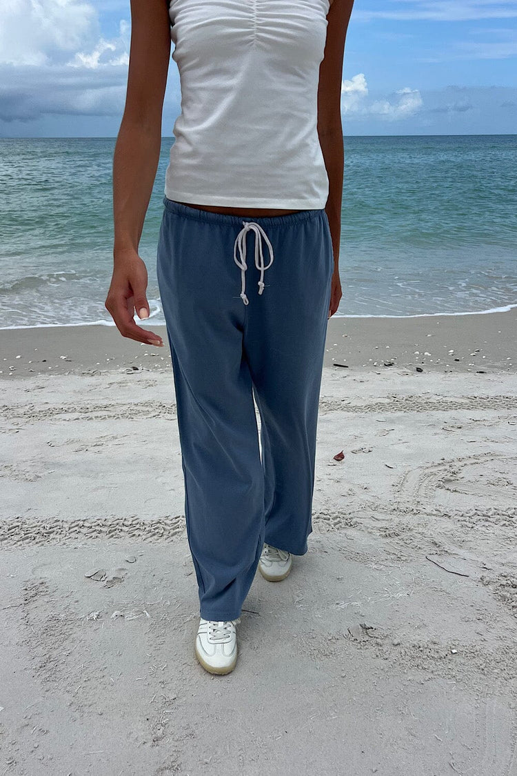 Autumn Tie Sweatpants | Sky Blue / XS/S