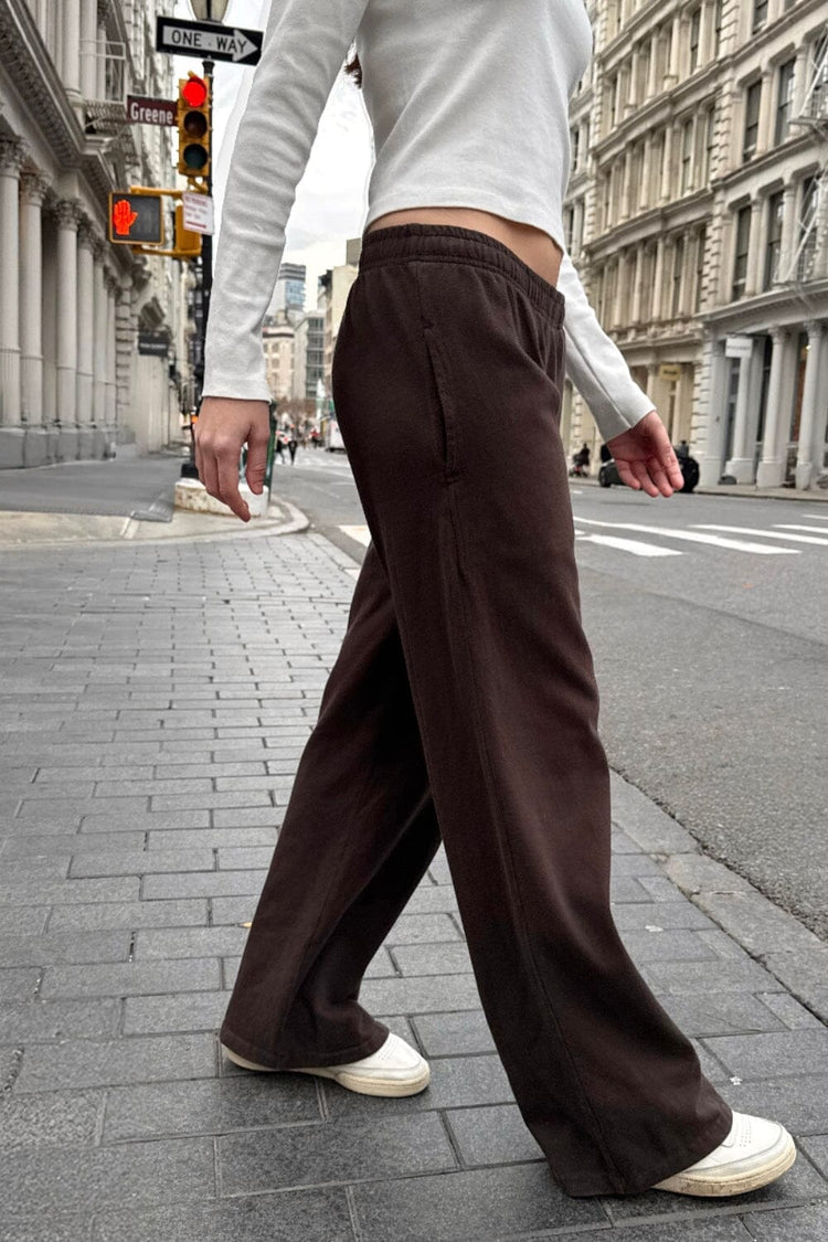 Anastasia Sweatpants | Mocha / S/M