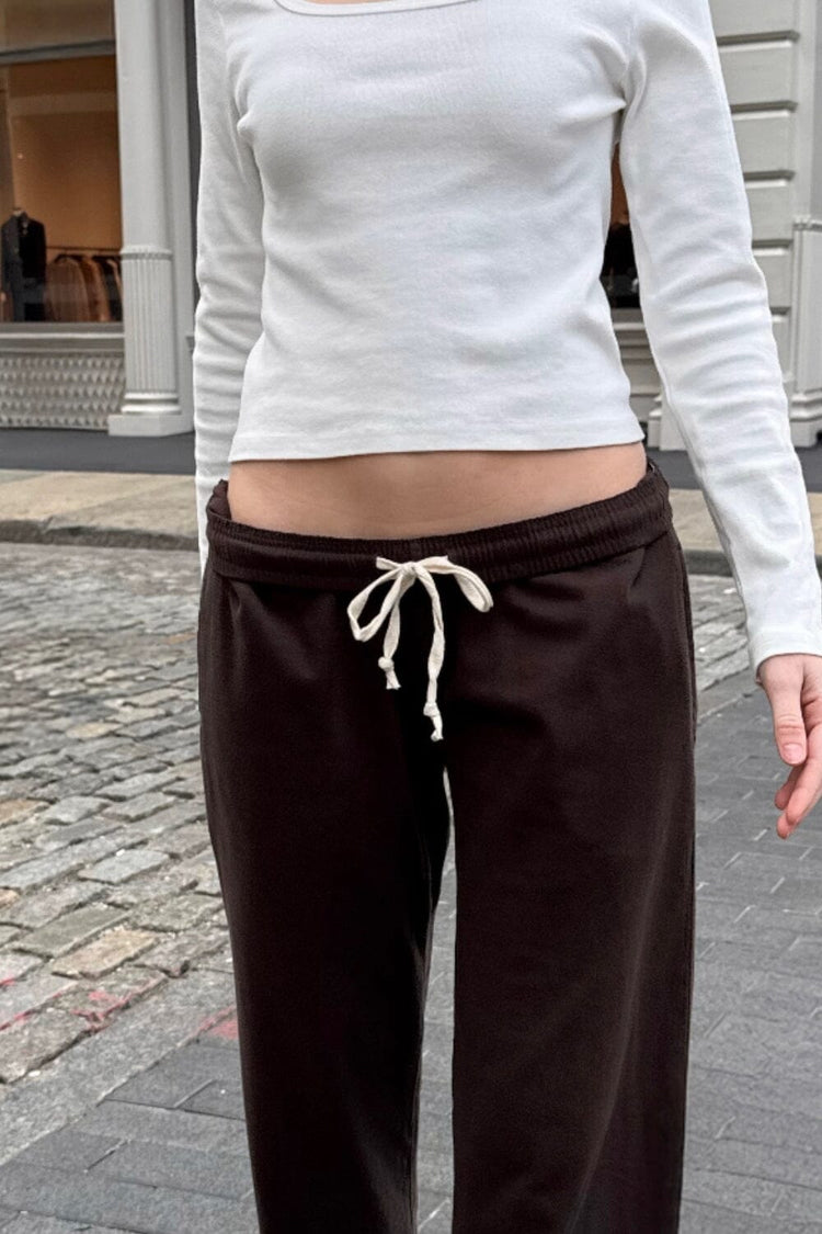 Anastasia Sweatpants | Mocha / S/M