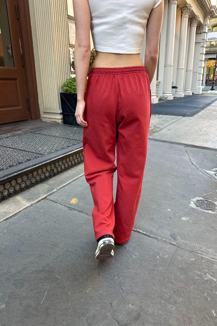 Anastasia Sweatpants | Red / S/M