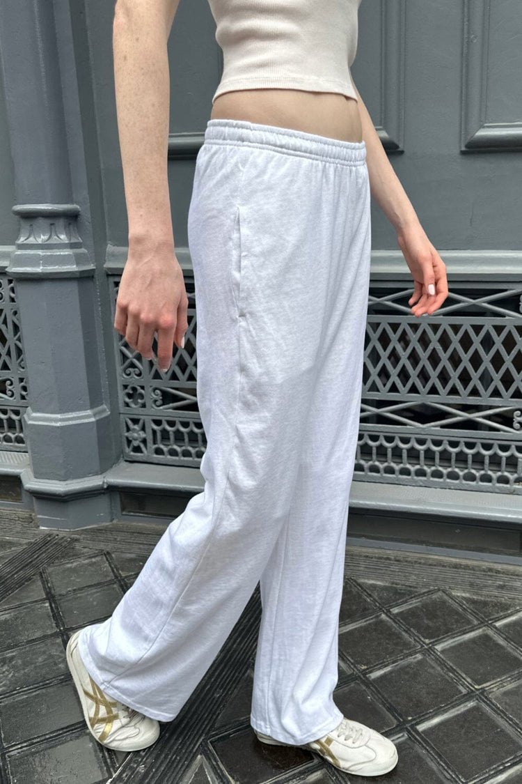 Anastasia Tie Sweatpants | Light Heather Grey / XS/S