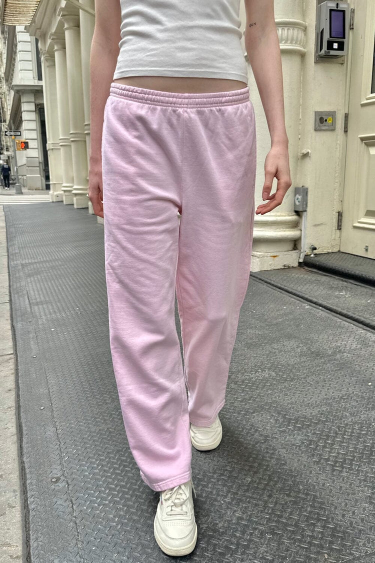 Anastasia Soft Sweatpants | Bubblegum Pink / S