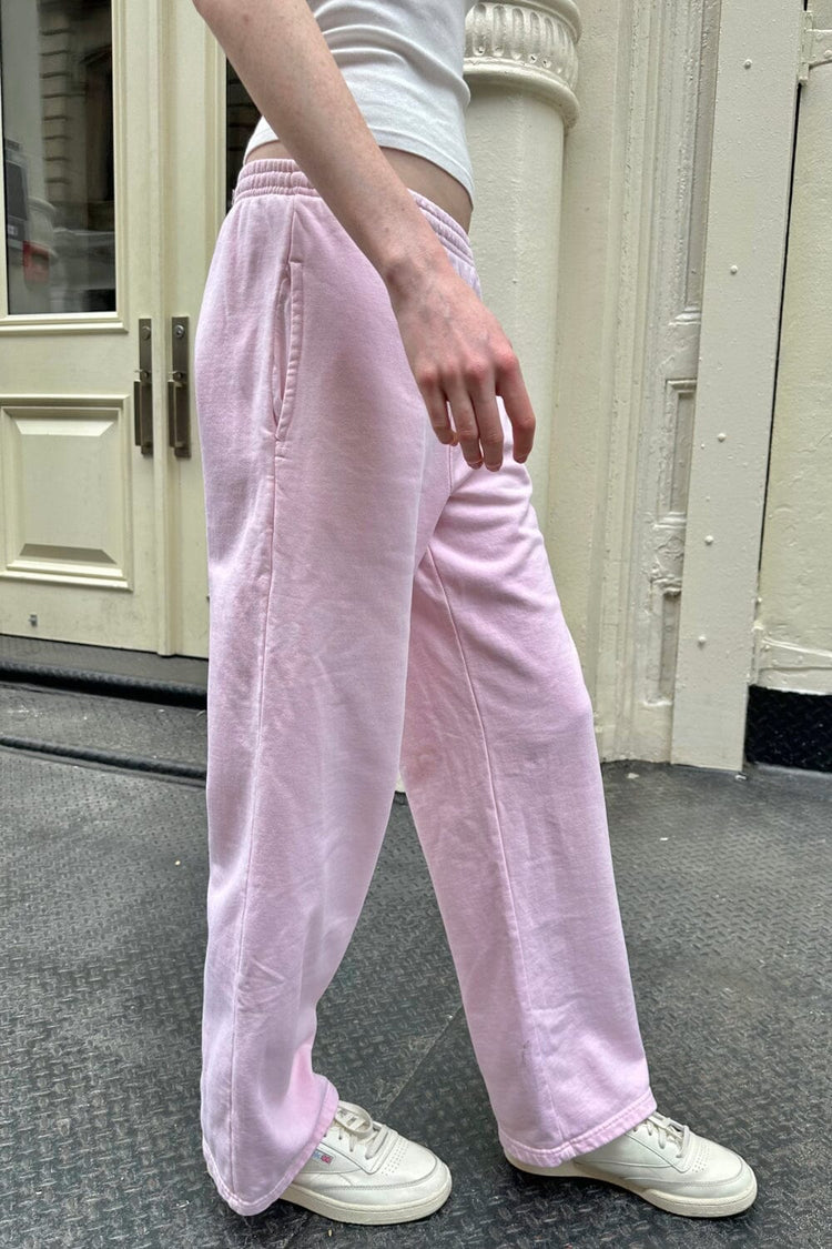 Anastasia Soft Sweatpants | Bubblegum Pink / S