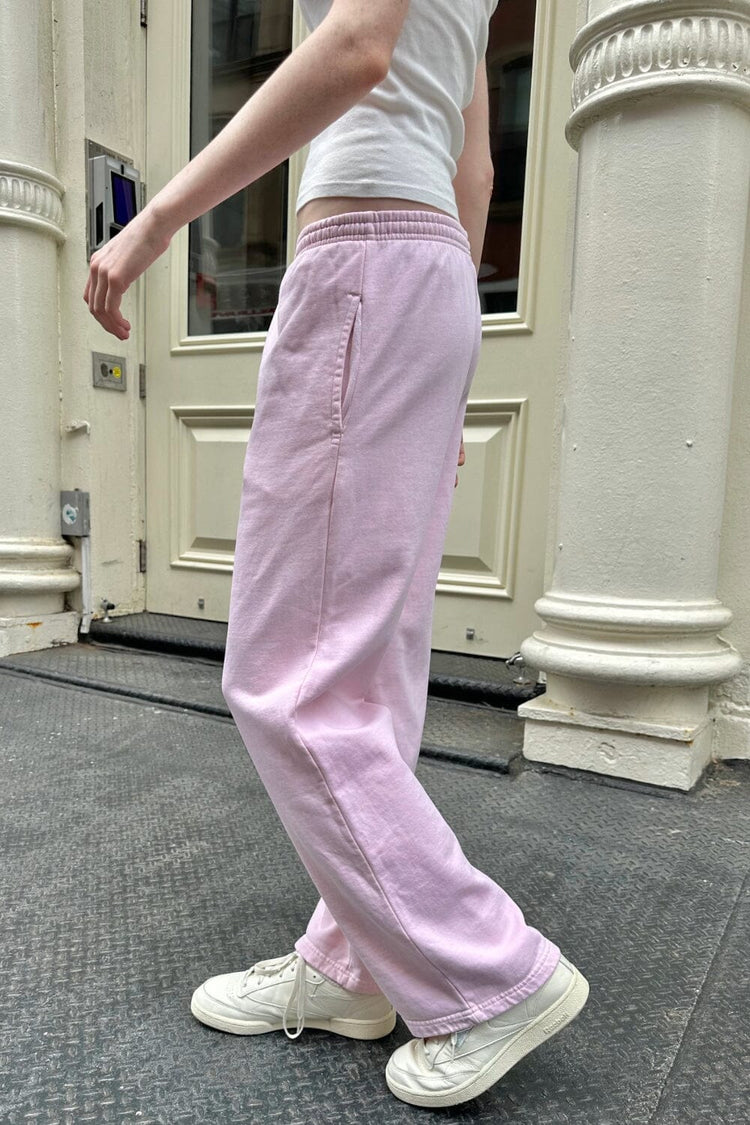 Anastasia Soft Sweatpants | Bubblegum Pink / S