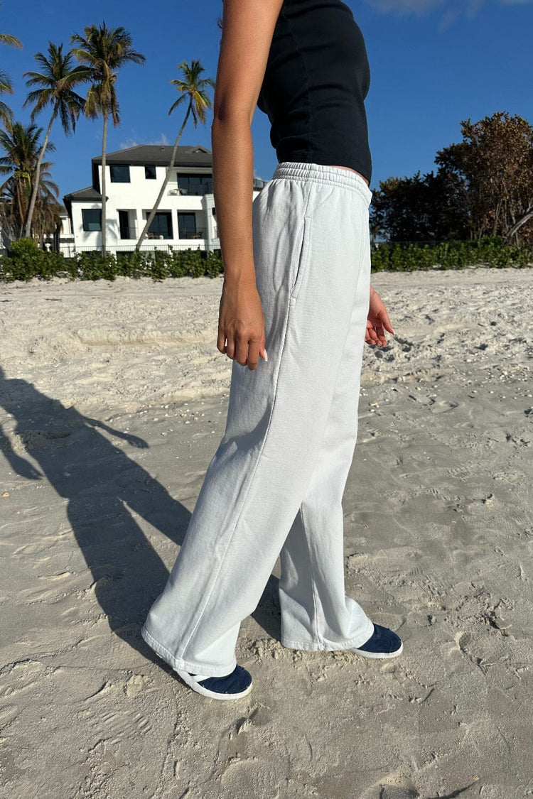 Anastasia Tie Sweatpants | Light Blue / XS/S