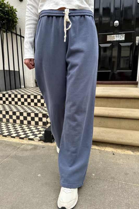 Blue Rapper Sweatpants Brandy Melville USA - Sweatpants