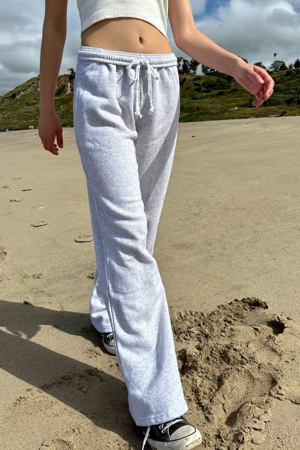 Anastasia Soft Brandy Bubblegum Sweatpants Grey Purple Brandy