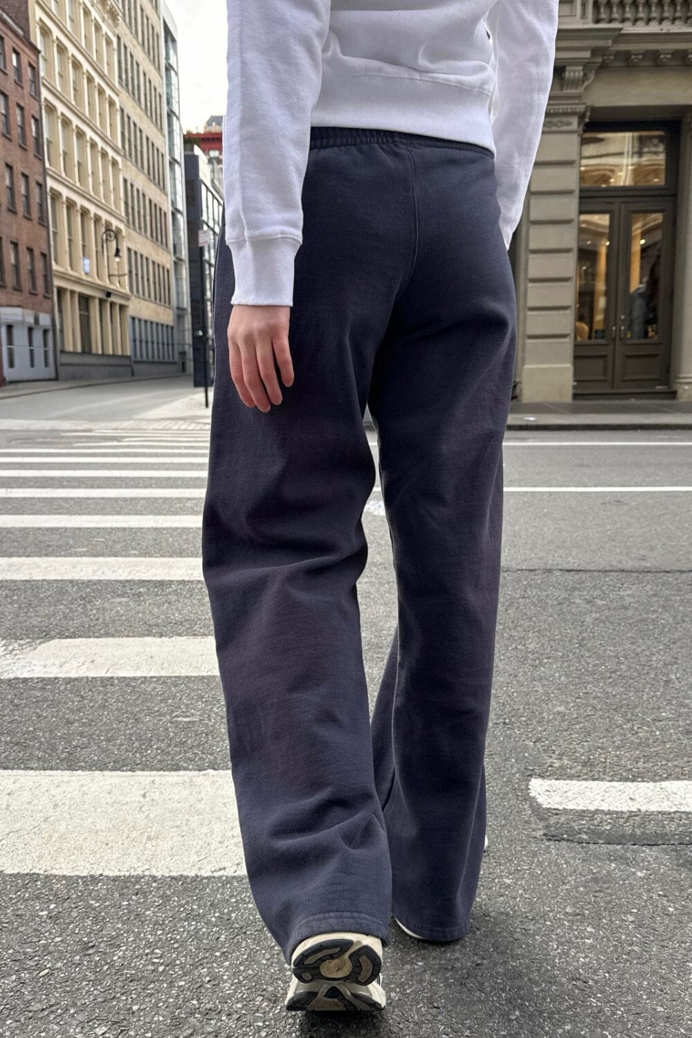 Anastasia Tie Sweatpants | Navy Blue / XS/S