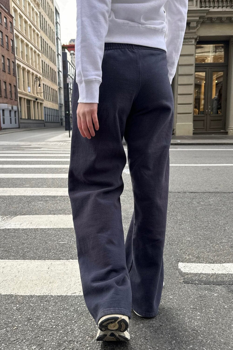 Anastasia Tie Sweatpants | Navy Blue / XS/S