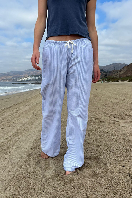 Light Blue And White Stripes / S