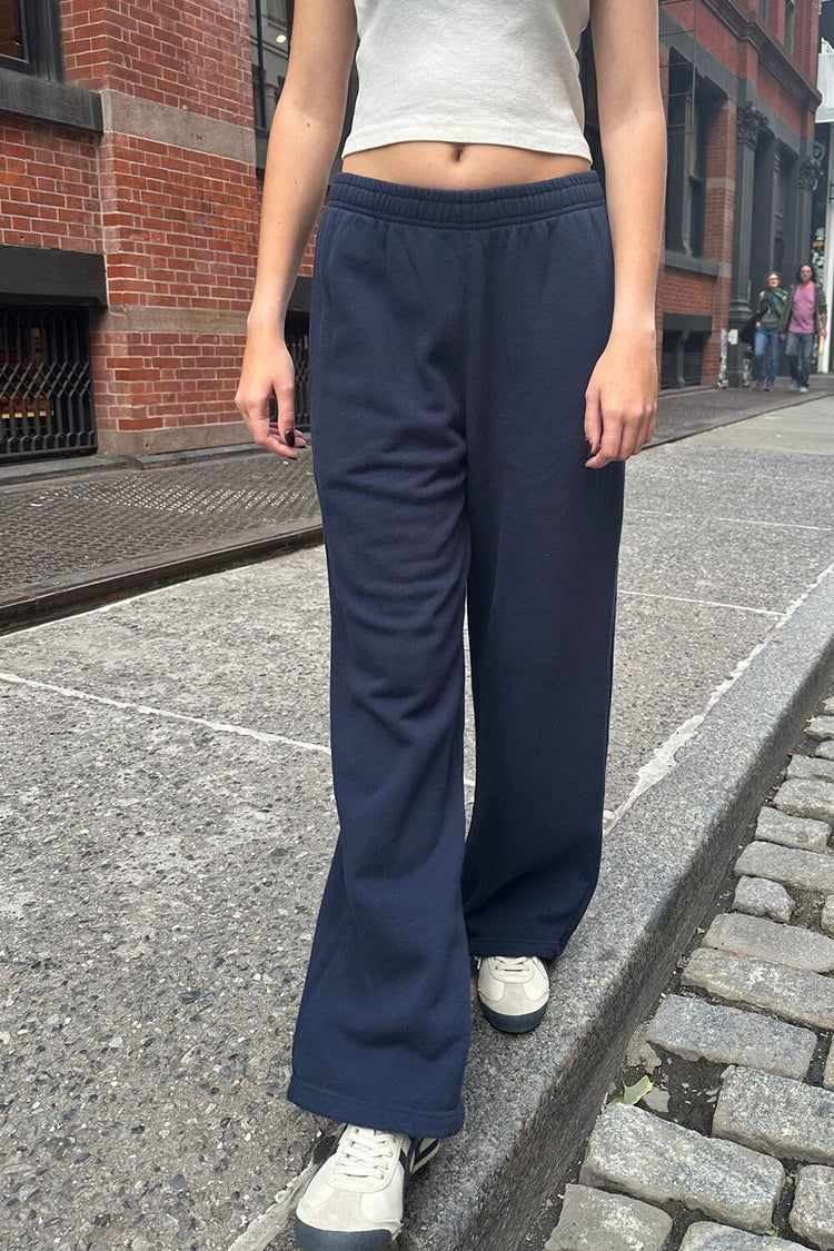 Anastasia Tie Sweatpants | Navy Blue / XS/S