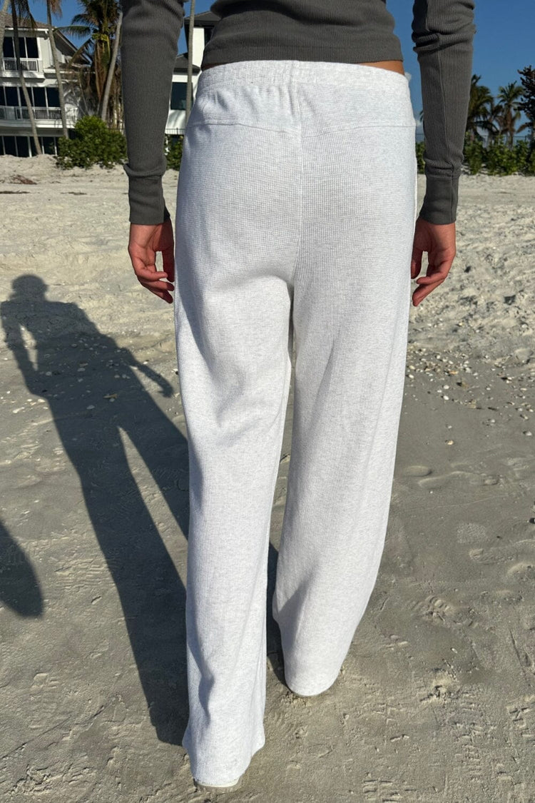 Anastasia Thermal Sweatpants | Dove Grey / S/M