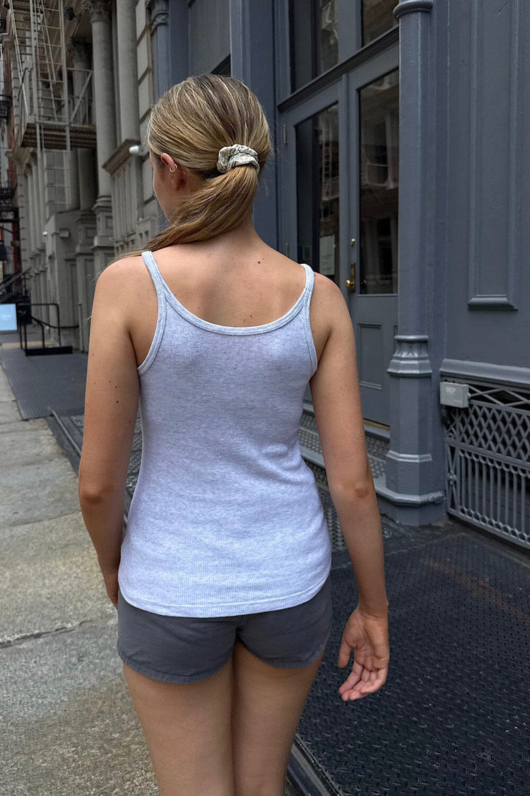 Beyonca Hamptons Tank | Light Silver / XS/S