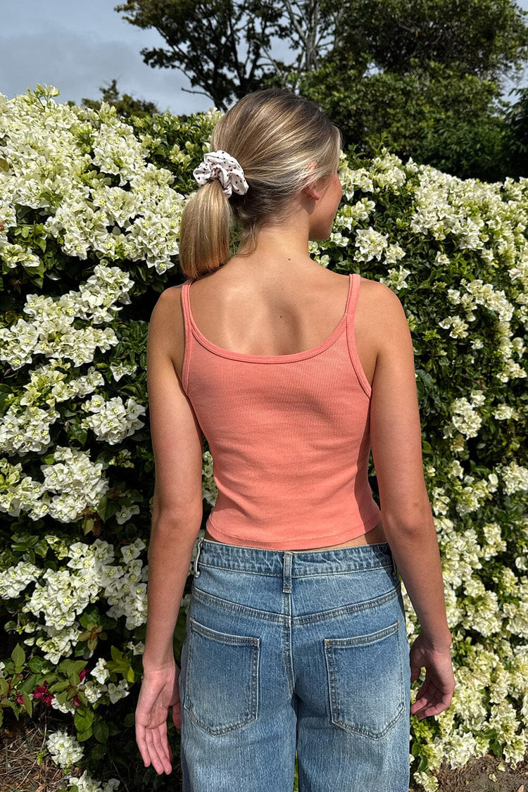 Beyonca Crop Tank | Peach / XS/S
