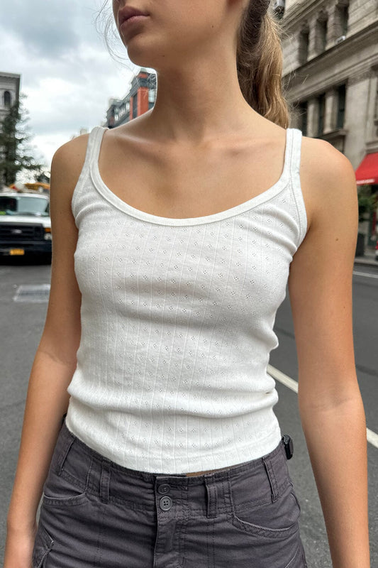 Brandy Melville Richie Long Sleeve Top in White - $15 (42% Off Retail) -  From May