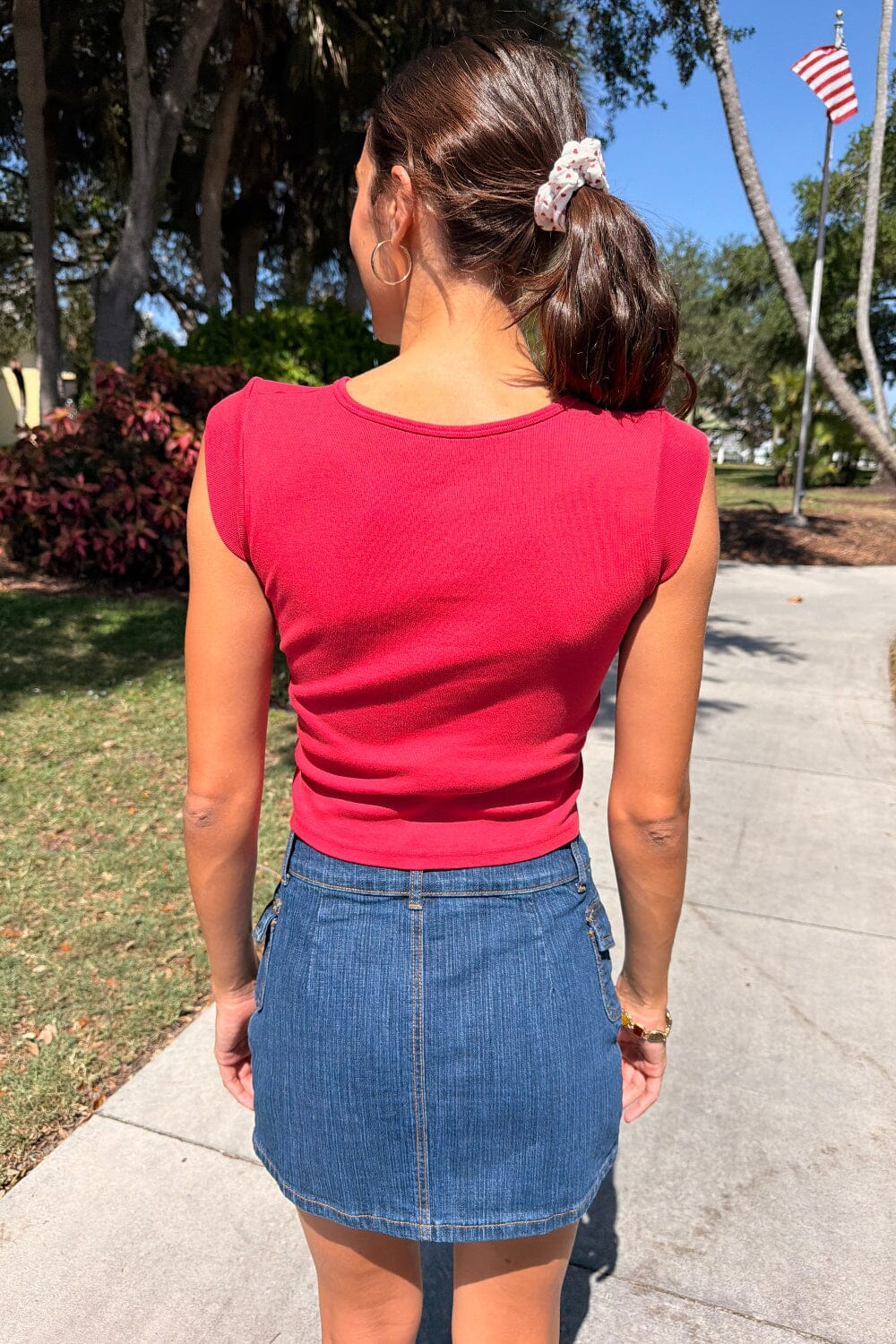 Itzel Top | Red / XS/S